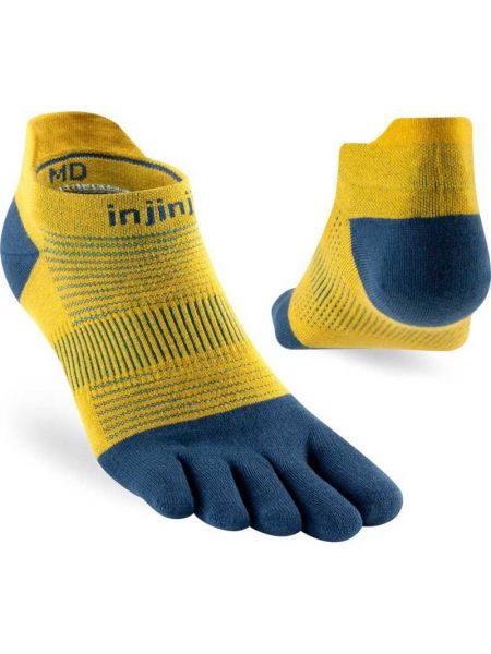Бег носки Injinji желтые