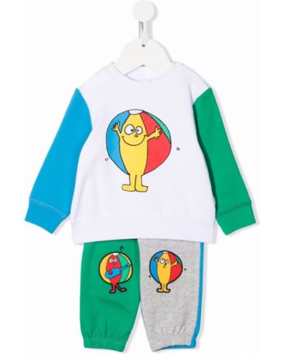 Joggedress for jenter Stella Mccartney Kids hvit