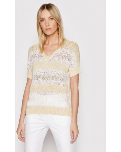 Cappellini Sweater M99663F03 9140D Bézs Regular Fit