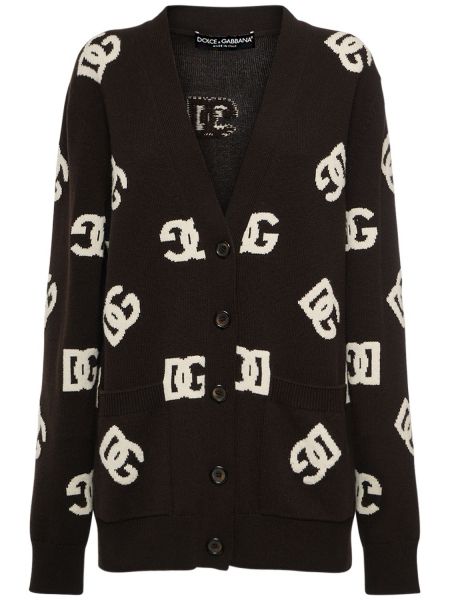 Suéter de punto de tejido jacquard Dolce & Gabbana
