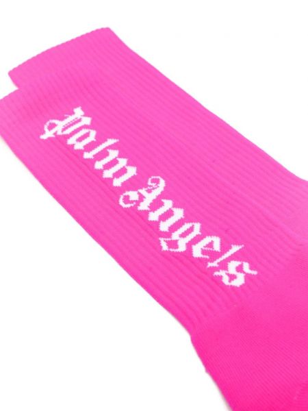 Chaussettes Palm Angels rose
