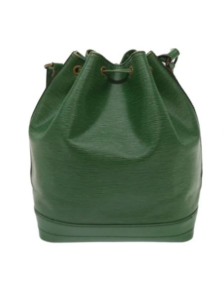 Leder tasche mit taschen Louis Vuitton Vintage grün