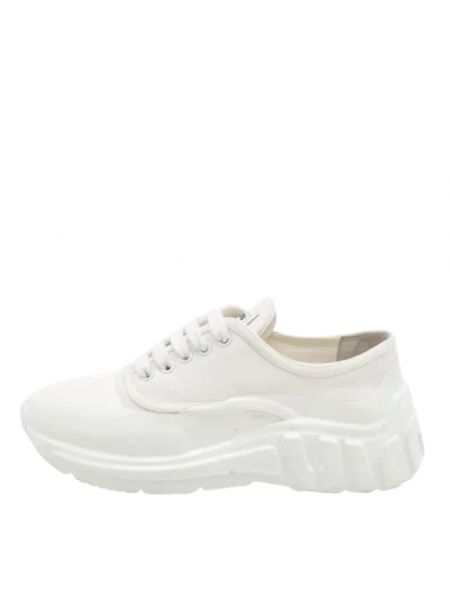 Sneakersy Miu Miu Pre-owned białe