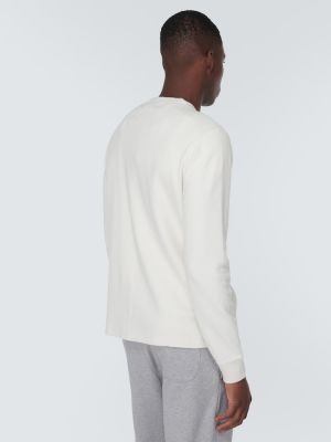 Maglione di cotone Polo Ralph Lauren bianco