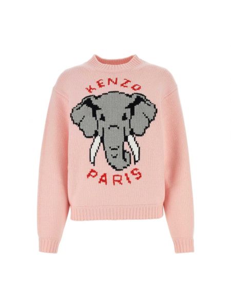 Różowy sweter Kenzo