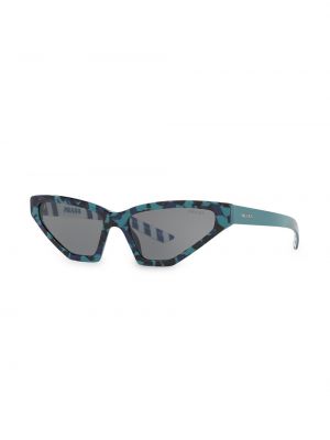 Maskáčové sluneční brýle Prada Eyewear zelené