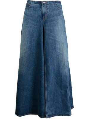 Džínsová sukňa Y/project modrá