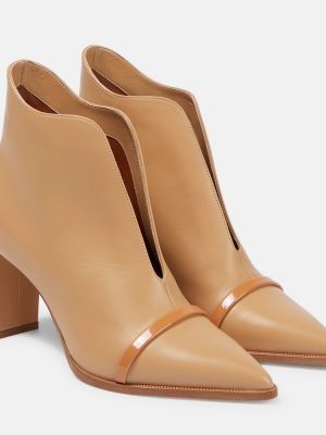 Leder ankle boots Malone Souliers beige