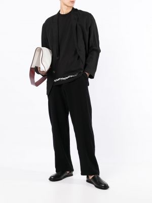 Pantalon de joggings en tricot Undercover noir
