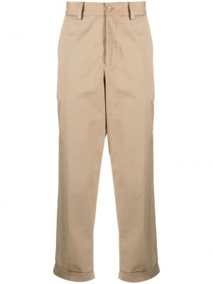 Bavlněné kalhoty Etro hnědé