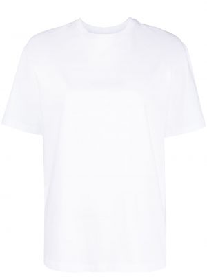 Koszulka z okrągłym dekoltem Armarium biała