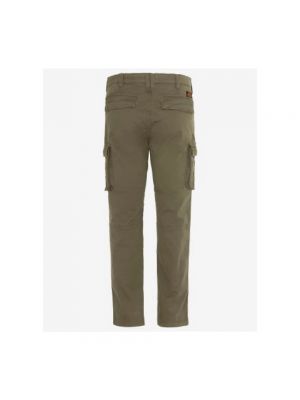 Pantalones cargo con bolsillos Schott Nyc verde
