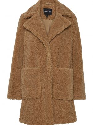 Зимнее пальто B.young коричневое