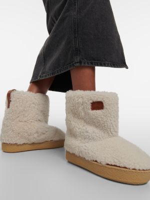 Обувки до глезена Isabel Marant бяло