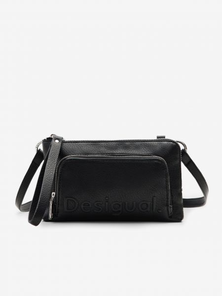 Чанта през рамо Desigual черно