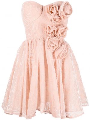 Koktejlove šaty Elisabetta Franchi, růžová