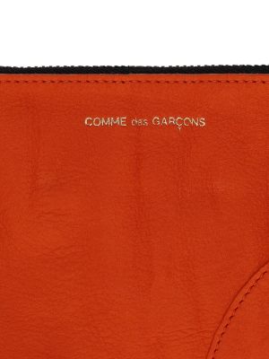 Peněženka na zip Comme Des Garçons Wallet oranžová