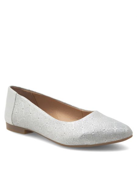 Balerina cipők Lasocki ezüstszínű