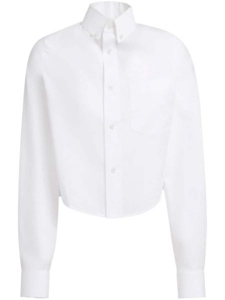 Bílá bavlněná košile Marni
