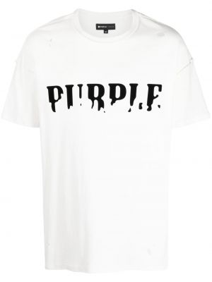 T-shirt Purple Brand