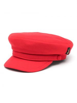 Kapa s šiltom Borsalino rdeča