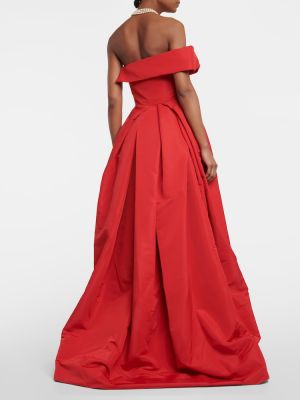 Макси рокля с драперии Vivienne Westwood червено