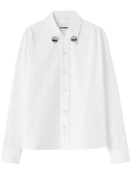 T-shirt en coton Jil Sander blanc