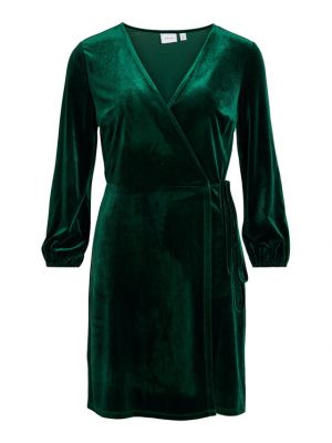 Koktejlové šaty Vila zelené