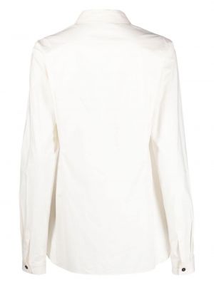 Koszula bawełniana Rundholz biała