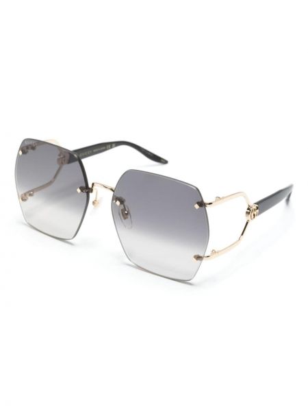 Okulary przeciwsłoneczne oversize Gucci Eyewear