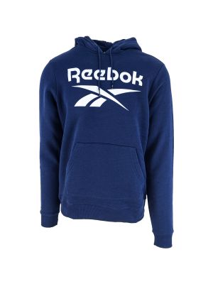 Fleece pulóver Reebok Sport kék