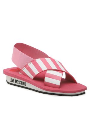 Sandály Love Moschino růžové