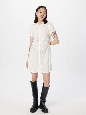 Рокля тип риза Volcom бяло