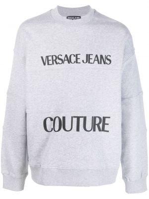 Felpa con stampa Versace Jeans Couture