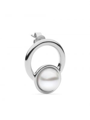 Náušnice s perlami Autore Moda stříbrné