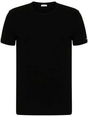 Majica od jersey Kiton crna