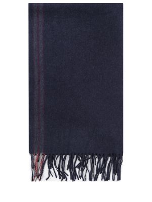 Шелковый шарф Brunello Cucinelli синий