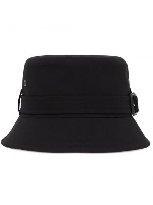 Памучна шапка черно Burberry
