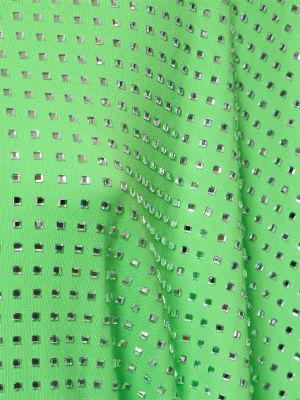Vestido de cristal David Koma verde