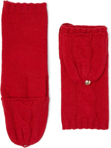 Перчатки Lauren Ralph Lauren красные