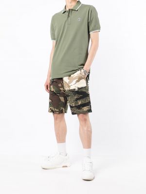 Shorts mit print mit camouflage-print Aape By *a Bathing Ape® grün