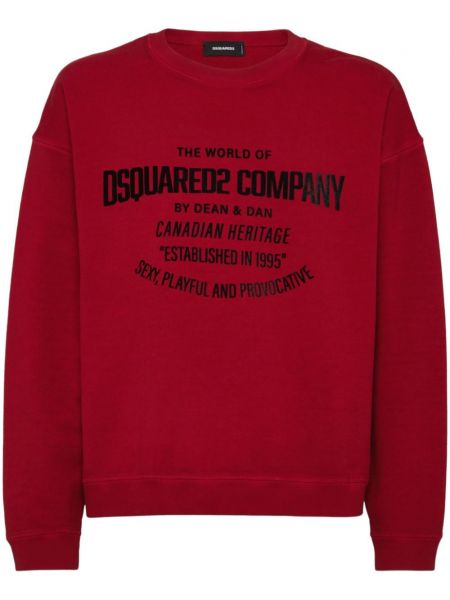 Sweatshirt Dsquared2 rød