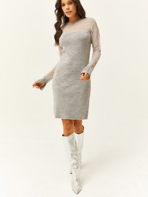 Прозрачна мини рокля от тюл Olalook