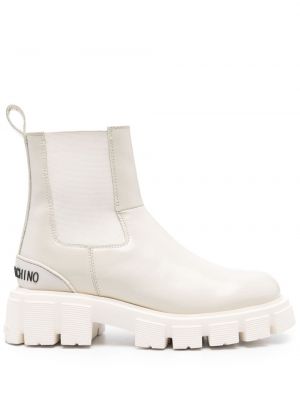 Ankle boots Love Moschino weiß