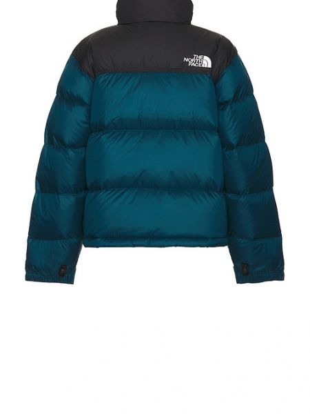 Retro kapitone ceket The North Face mavi