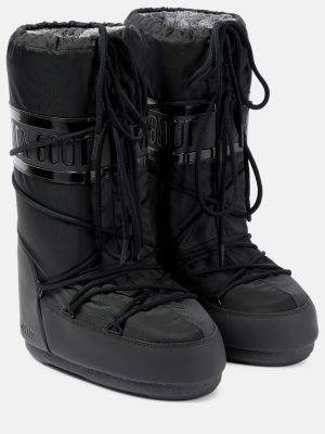 Классические ботинки Moon Boot черные
