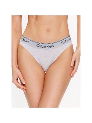 Chiloți brazilieni Calvin Klein Underwear gri