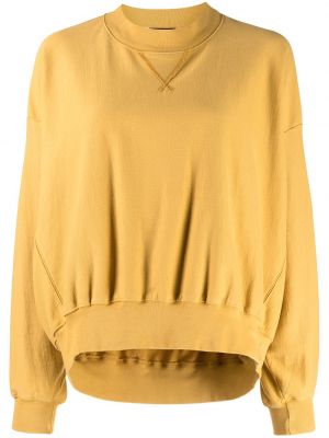 Bluza bawełniana Bassike żółta