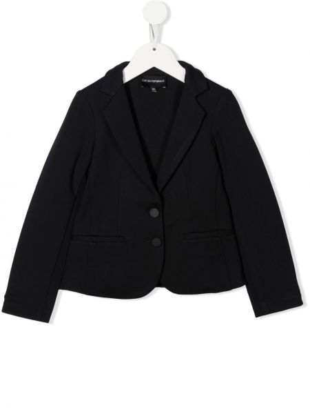 Blazer för tjejer Emporio Armani Kids blå