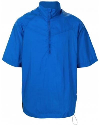 Camisa con cremallera Emporio Armani azul